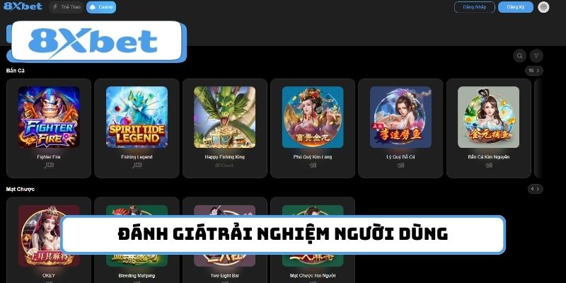 Đánh giá các tiêu chí về trải nghiệm người dùng
