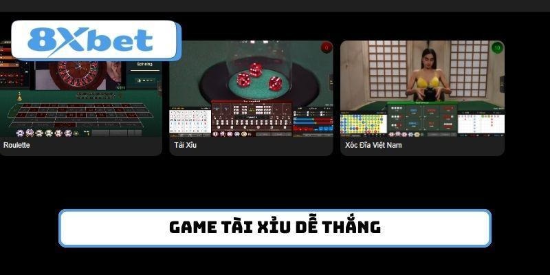 Game tài xỉu dễ thắng, dễ phát sinh lợi nhuận